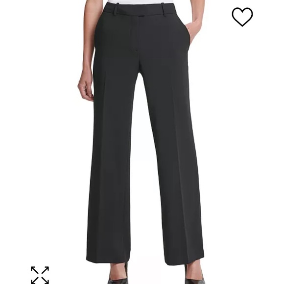 DNKY Donna Karen New York Black Career Pants Size 12 - Picture 12 of 12